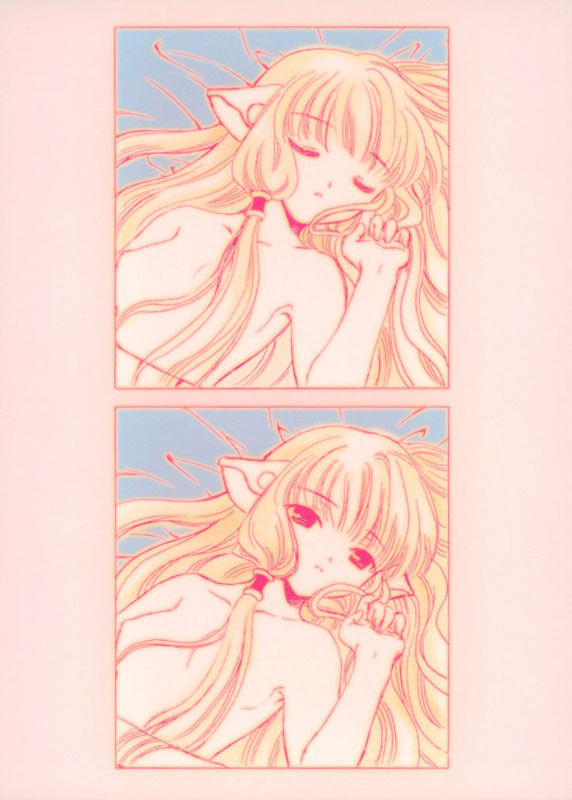 Otaku Gallery  / Art Books / Chobits - Postcard Book / chobits post (21).jpg